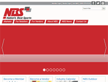 Tablet Screenshot of nationsbestsports.com